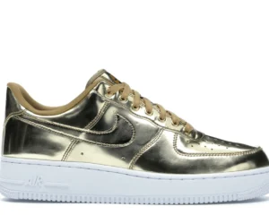 Nike Air Force 1 Low Metallic Gold (Women's) - photo 1- Jersey4u