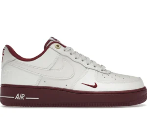 Nike Air Force 1 Low '07 SE 40th Anniversary Edition Sail Team Red (Women's) - photo 1- Jersey4u