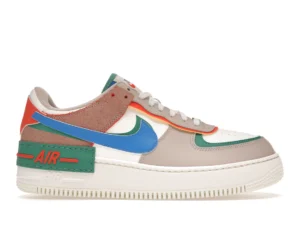 Nike Air Force 1 Low Shadow Sail Signal Blue Green (Women's) - photo 1- Jersey4u