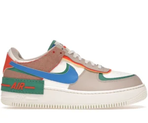 Nike Air Force 1 Low Shadow Sail Signal Blue Green (Women's) - photo 1- Jersey4u