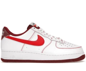 Nike Air Force 1 Low '07 First Use White Team Red - photo 1- Jersey4u