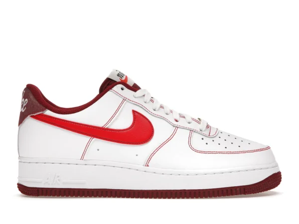 Nike Air Force 1 Low '07 First Use White Team Red - photo 1- Jersey4u