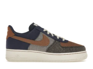 Nike Air Force 1 Low '07 PRM Tweed Midnight Navy Corduroy - photo 1- Jersey4u