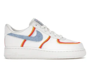 Nike Air Force 1 Low Sail Denim Swoosh (Women's) - photo 1- Jersey4u