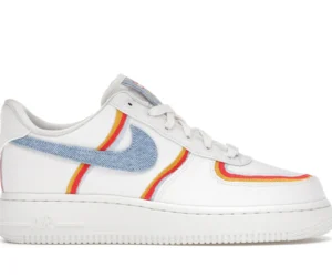 Nike Air Force 1 Low Sail Denim Swoosh (Women's) - photo 1- Jersey4u