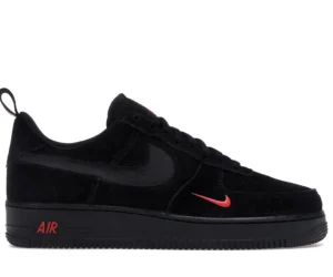 Nike Air Force 1 Low Multi-Swoosh Black Crimson - photo 1- Jersey4u