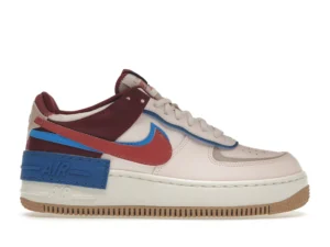 Nike Air Force 1 Low Shadow Light Soft Pink Team Red Blue (Women's) - photo 1- Jersey4u