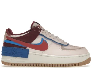 Nike Air Force 1 Low Shadow Light Soft Pink Team Red Blue (Women's) - photo 1- Jersey4u