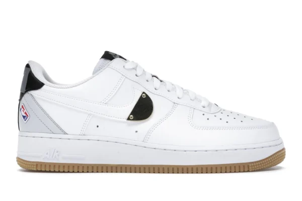 Nike Air Force 1 Low NBA White Grey Gum - photo 1- Jersey4u