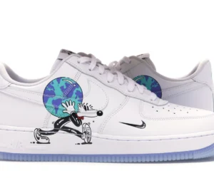 Nike Air Force 1 Flyleather Steve Harrington Earth Day (2019) - photo 1- Jersey4u