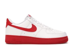 Nike Air Force 1 Low White Red Midsole - photo 1- Jersey4u