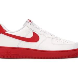 Nike Air Force 1 Low White Red Midsole - photo 1- Jersey4u