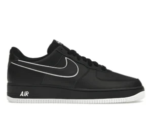 Nike Air Force 1 Low '07 Black White Sole (2023) - photo 1- Jersey4u