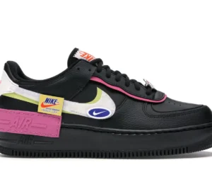 Nike Air Force 1 Low Shadow Removable Patches Black Pink (Women's) - photo 1- Jersey4u