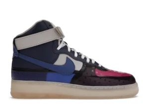 Nike Air Force 1 High '07 Premium Thunder Blue Pink Prime - photo 1- Jersey4u