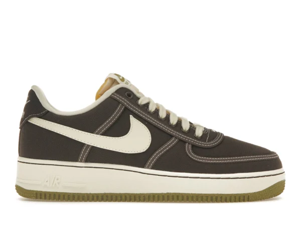 Nike Air Force 1 Low '07 PRM Canvas Baroque Brown - photo 1- Jersey4u