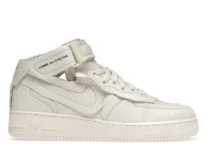 Nike Air Force 1 Mid Comme des Garcons White - photo 1- Jersey4u