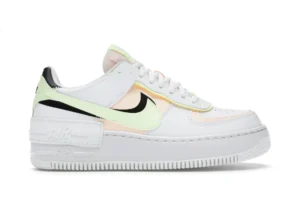 Nike Air Force 1 Low Shadow Summit White Barely Volt Crimson Tint (Women's) - photo 1- Jersey4u