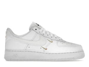 Nike Air Force 1 Low 07 Essential White Metallic Gold (Women's) - photo 1- Jersey4u