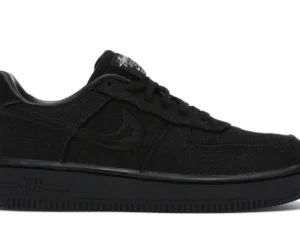 Nike Air Force 1 Low Stussy Black (PS) - photo 1- Jersey4u