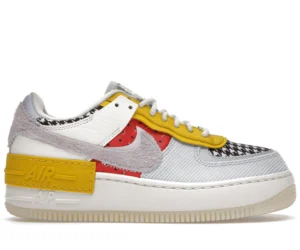 Nike Air Force 1 Low Shadow Multi Print Houndstooth (Women's) - photo 1- Jersey4u