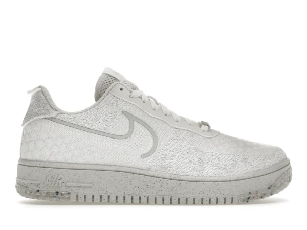 Nike Air Force 1 Low Crater Flyknit White Platinum Tint - photo 1- Jersey4u