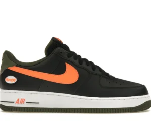 Nike Air Force 1 Low Hoops Black University Gold - photo 1- Jersey4u