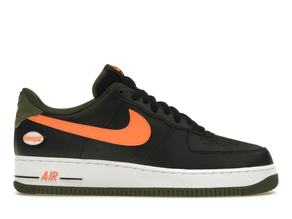 Nike Air Force 1 Low Hoops Black University Gold - photo 1- Jersey4u