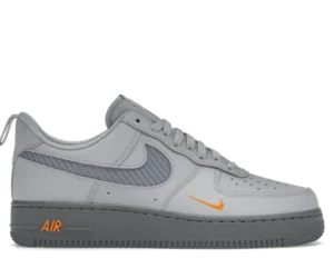 Nike Air Force 1 Low Wolf Grey Kumquat - photo 1- Jersey4u