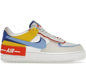 Nike Air Force 1 Low Shadow Sail Game Royal Rush Orange University Blue (Women's) - photo 1- Jersey4u