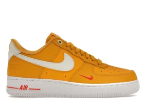 Nike Air Force 1 Low '07 SE 40th Anniversary Yellow Ochre Mini Swoosh (Women's) - photo 1- Jersey4u