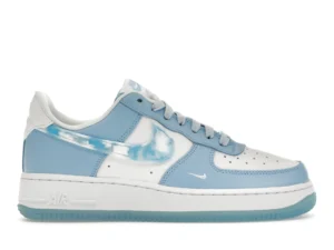 Nike Air Force 1 Low Nail Art White Blue (Women's) - photo 1- Jersey4u