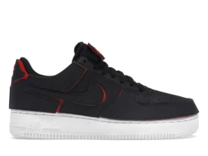 Nike Air Force 1 Low 1/1 Black Chile Red - photo 1- Jersey4u