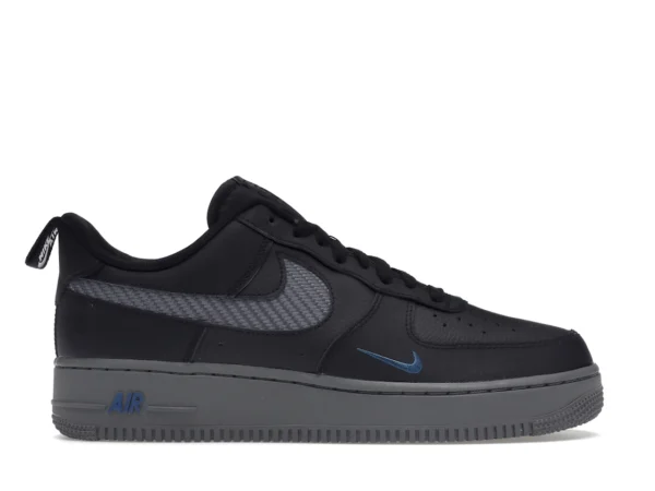 Nike Air Force 1 Low Black Royal Carbon Fiber - photo 1- Jersey4u