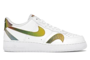 Nike Air Force 1 Low Misplaced Swooshes White Multi - photo 1- Jersey4u