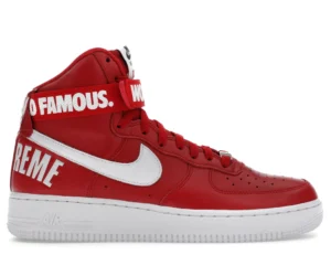 Nike Air Force 1 High Supreme World Famous Red - photo 1- Jersey4u