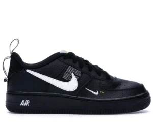 Nike Air Force 1 Utility Black White (GS) - photo 1- Jersey4u