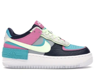 Nike Air Force 1 Low Shadow Barely Volt Oracle Aqua (Women's) - photo 1- Jersey4u