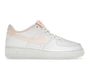 Nike Air Force 1 Low White Hyper Crimson (GS) - photo 1- Jersey4u