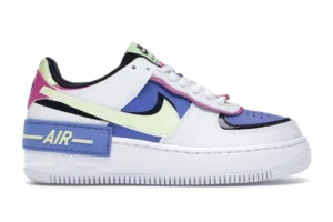 Nike Air Force 1 Low Shadow White Sapphire Barely Volt (Women's) - photo 1- Jersey4u