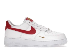 Nike Air Force 1 Low Essential Gym Red Mini Swoosh (Women's) - photo 1- Jersey4u