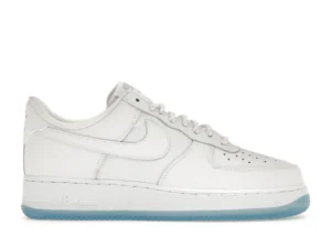 Nike Air Force 1 Low '07 White Ice Blue Sole - photo 1- Jersey4u