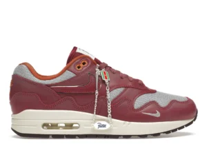 Nike Air Max 1 Patta Waves Rush Maroon (with Bracelet) - photo 1- Jersey4u