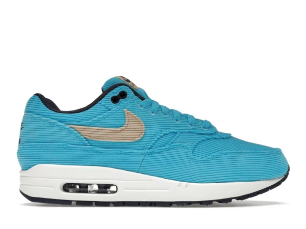 Nike Air Max 1 Corduroy Baltic Blue - photo 1- Jersey4u