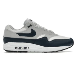 Nike Air Max 1 Essential Summit White Armory Navy - photo 1- Jersey4u