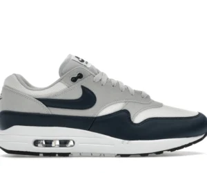 Nike Air Max 1 Essential Summit White Armory Navy - photo 1- Jersey4u