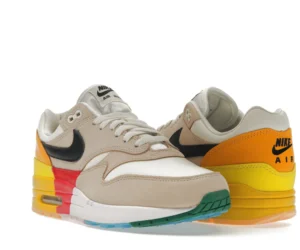 Nike Air Max 1 Khaki Multi-Color (Women's) - photo 2- Jersey4u