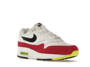 Nike Air Max 1 White Black Volt Rush Pink - photo 2- Jersey4u