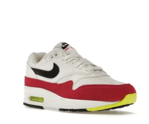 Nike Air Max 1 White Black Volt Rush Pink - photo 2- Jersey4u