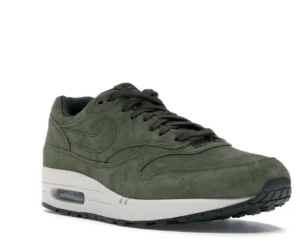 Nike Air Max 1 Olive Canvas Suede - photo 2- Jersey4u